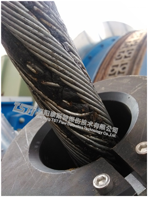 晉中壽（shòu）陽某礦四繩落地式提升機現場檢測結果